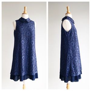NANETTE LEPORE | Navy Lace Mod Dress | 2
